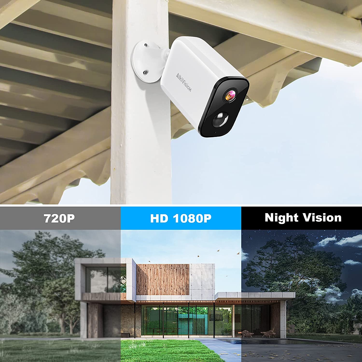 AlkiVision Security Camera Outdoor - C1_Alkivision